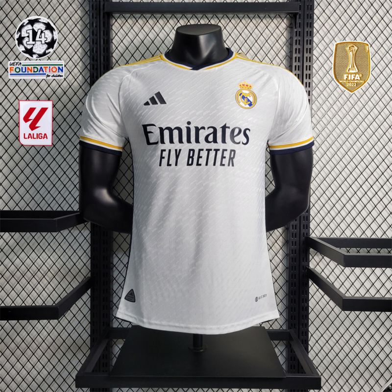 2023/24 Real Madrid Home Jersey Player Version