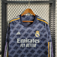 2023/24 Real Madrid Away Long Sleeve Jersey