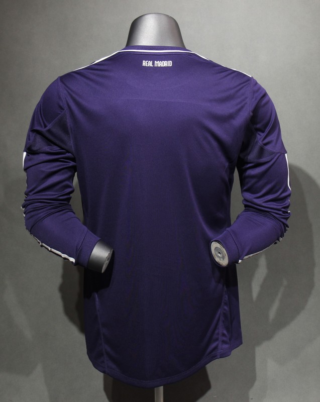 2010/11 Real Madrid Third Away Retro Jersey Player Version Long Sleeve
