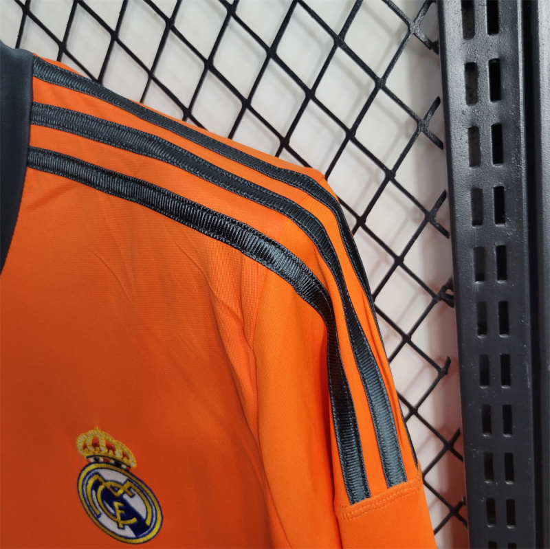 2013/14 Real Madrid Long-sleeved Retro Jersey Third Away