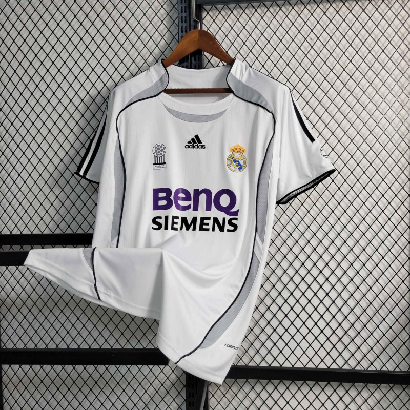 2006/07 Real Madrid Home Retro Jersey