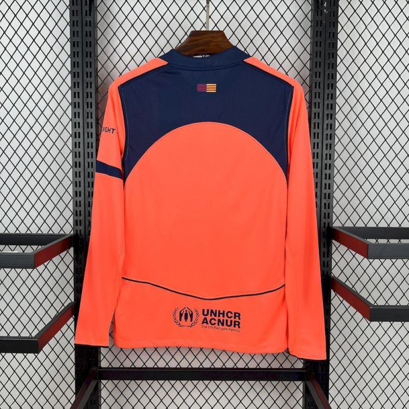 2025/26 Barcelona Third Away Jersey Lonng Sleeve