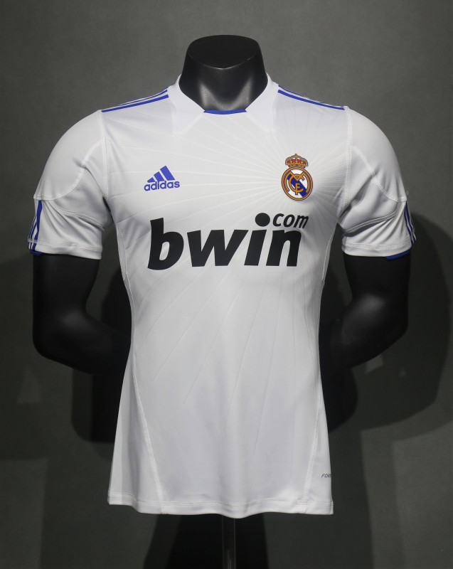 2010/11 Real Madrid Home Retro Jersey Player Version