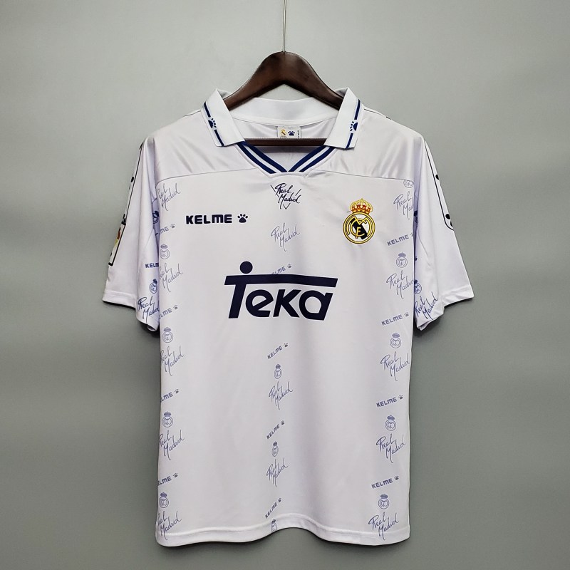 1994/96 Real Madrid Retro Jersey Home