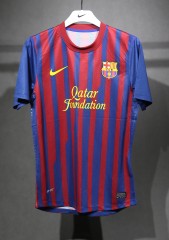 2011/12 Barcelona Home Retro Jersey Player Version 