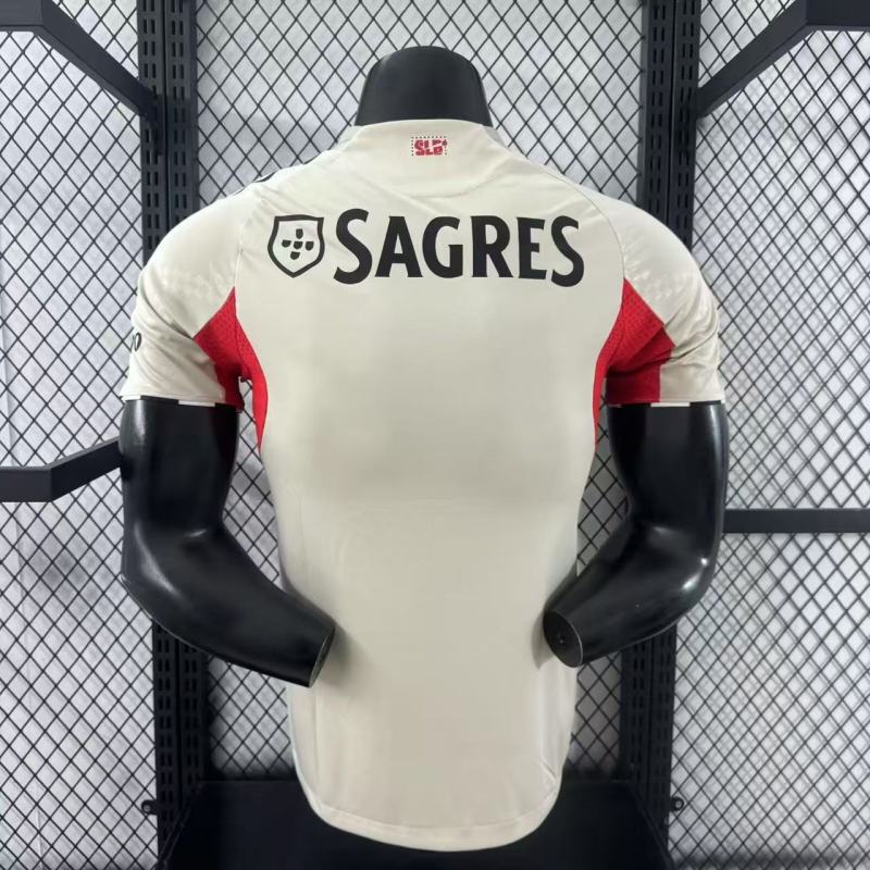 2025/26 Benfica Away Jersey Player Version