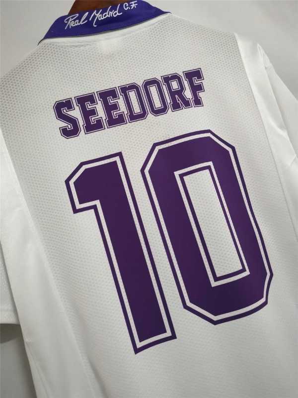 1997/98 Real Madrid Retro Jersey Home