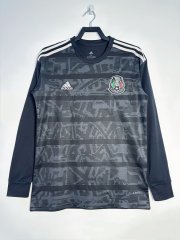 2019 Mexico Home Retro Jersey Long Sleeve