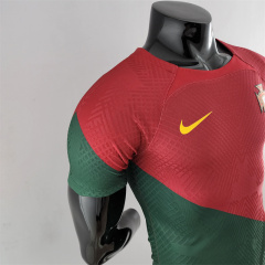 2022 World Cup Portugal Home Retro Jersey Player Version