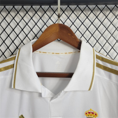 2011/12 Real Madrid Retro Jersey Home Long Sleeve
