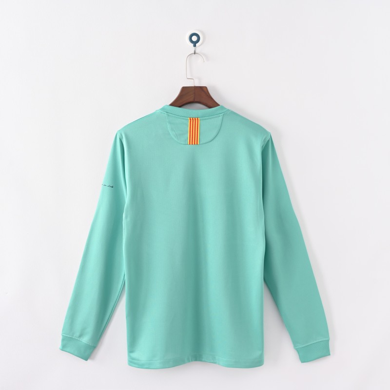 2010/11 Barcelona Retro Jersey Away Long Sleeve