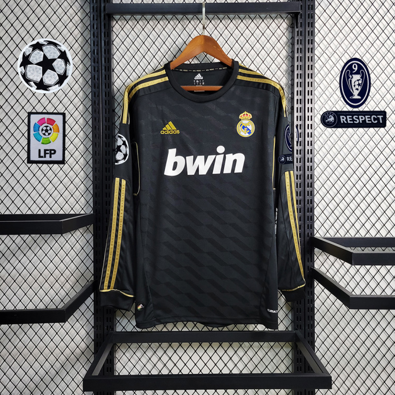 2011/12 Real Madrid Retro Jersey Away Long Sleeve