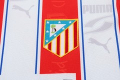 1996/97 Atletico Madrid Home Retro Kids Jersey 