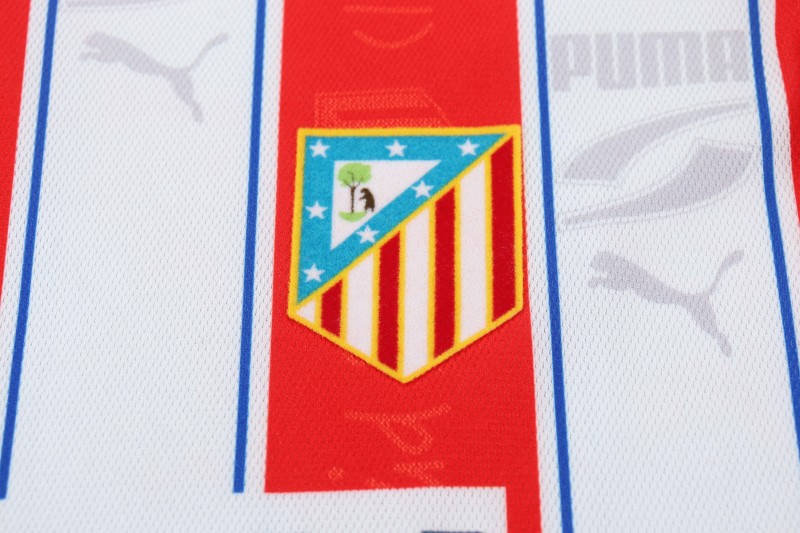 1996/97 Atletico Madrid Home Retro Kids Jersey 