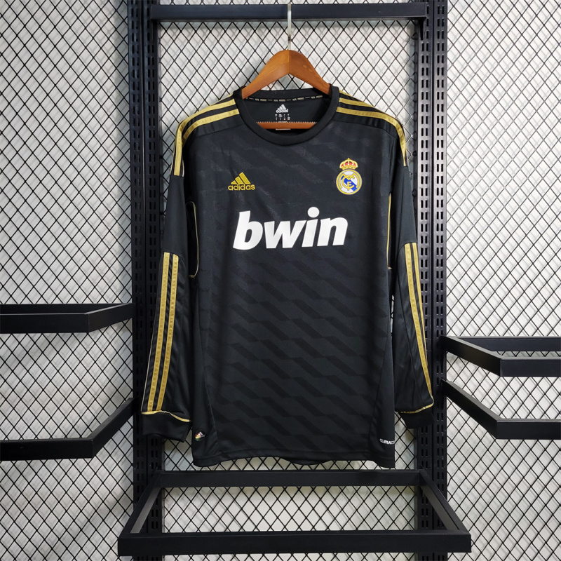 2011/12 Real Madrid Retro Jersey Away Long Sleeve