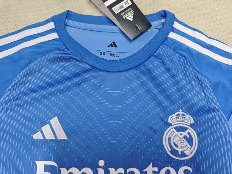 2025/26 Real Madrid Goalkeeper Kids Jersey