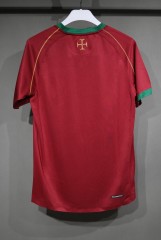 2006 World Cup Portugal Home Retro Jersey Player Version
