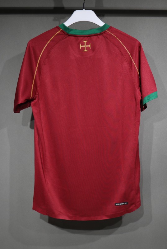 2006 World Cup Portugal Home Retro Jersey Player Version