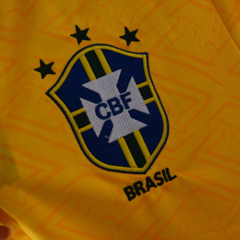 1991/93 Brazil Home Retro Jersey