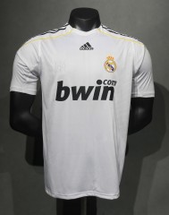 2009/10 Real Madrid Home Retro Jersey Player Version 
