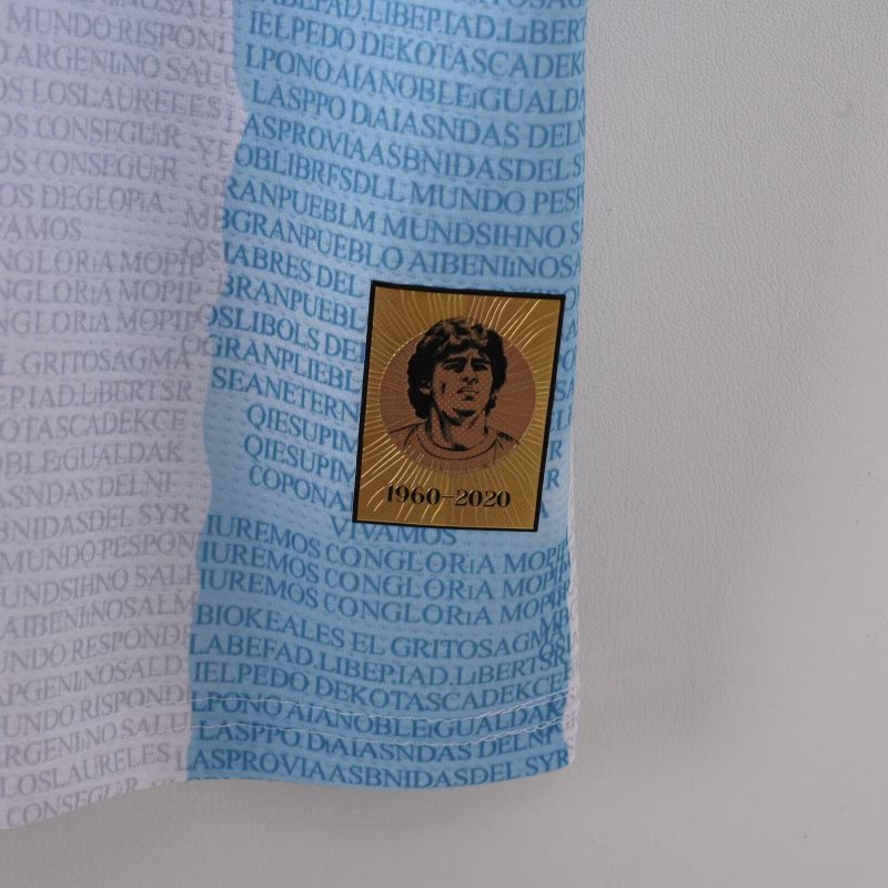 2021 Argentina Training Retro Jersey  