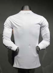 2013/14 Real Madrid Home Retro Jersey Player Version Long Sleeve