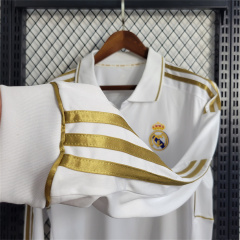 2011/12 Real Madrid Retro Jersey Home Long Sleeve