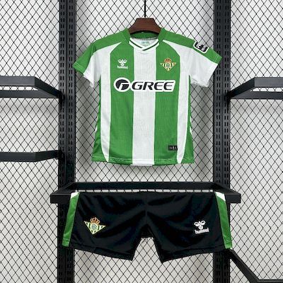 2025/26 Real Betis Home Kids Jersey