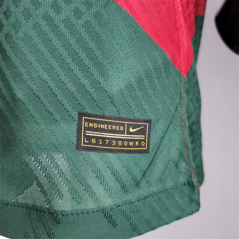 2022 World Cup Portugal Home Retro Jersey Player Version