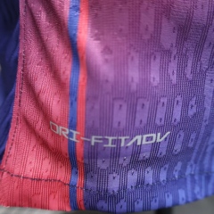 2025/26 Barcelona Home Jersey Player Version Long Sleeve