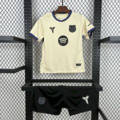 2025/26 Barcelona Away Kids Jersey 