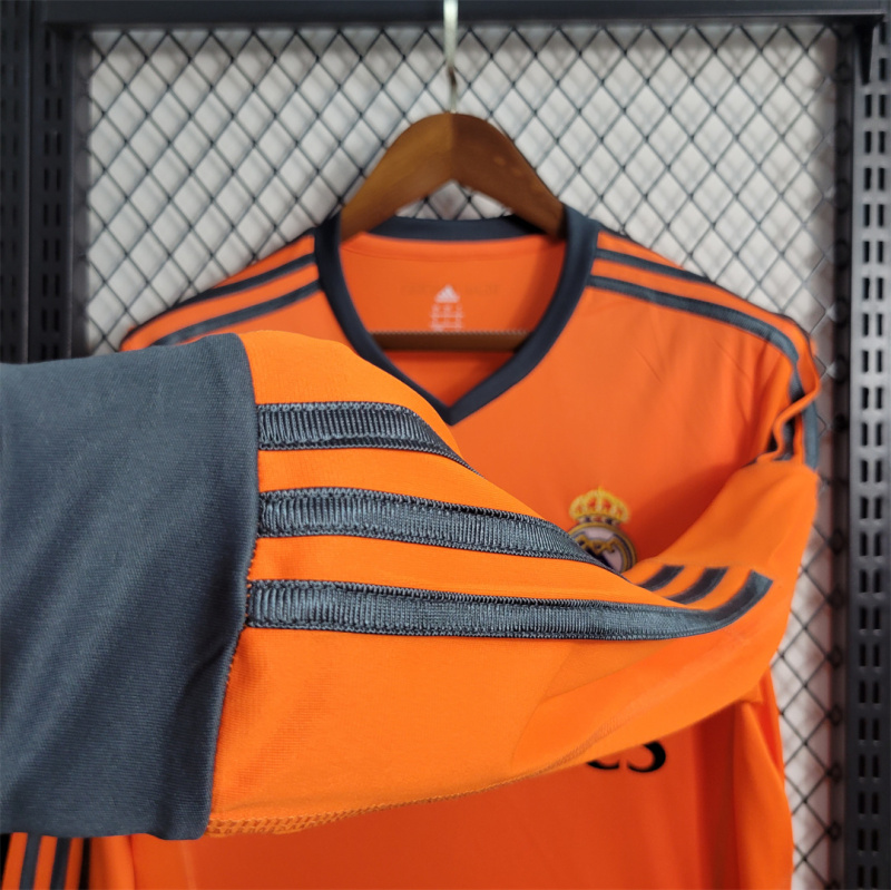 2013/14 Real Madrid Long-sleeved Retro Jersey Third Away
