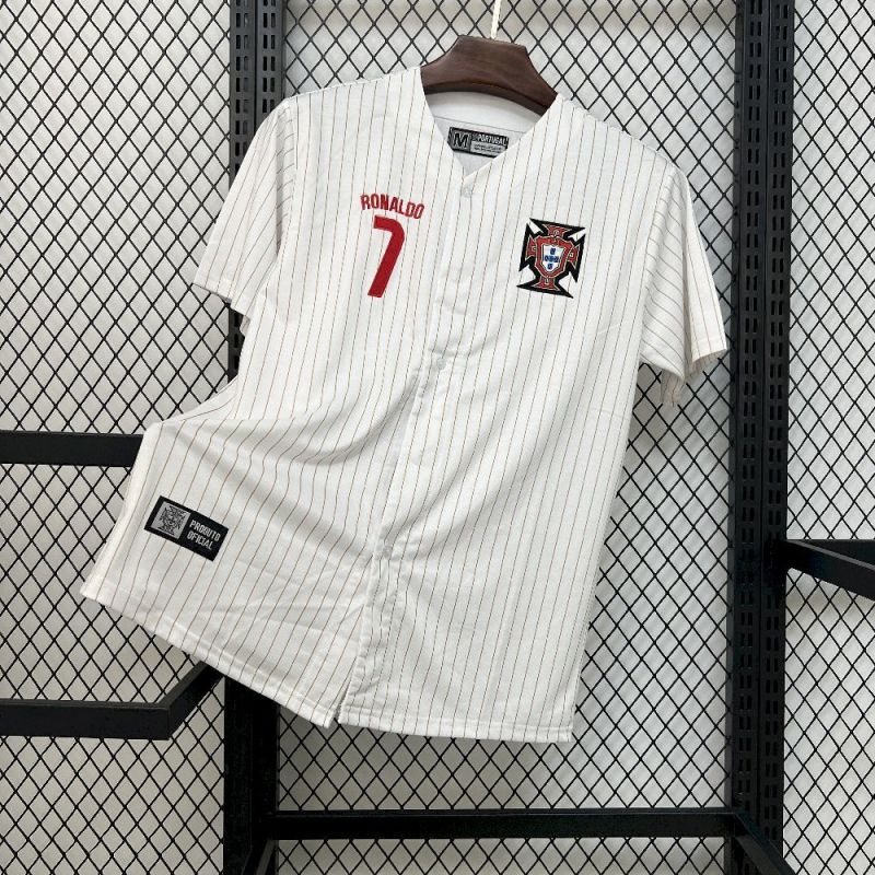 2025/26 Portugal Cristiano Ronaldo #7 Baseball jersey