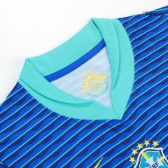2024 Copa America Brazil Away Kids Jersey
