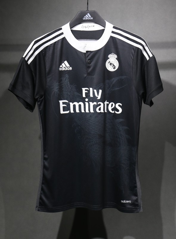 2014/15 Real Madrid Third Away Retro Jersey Player Version 