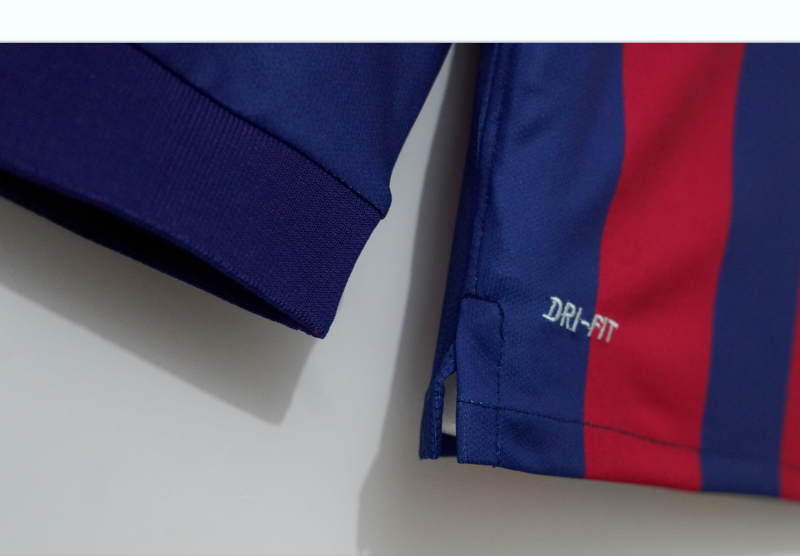 2014/15 Barcelona Home Retro Jersey Long Sleeve