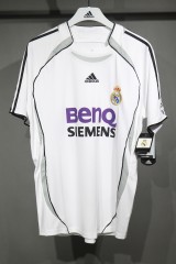 2006/07 Real Madrid Home Retro Jersey Player Version 