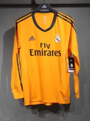 2013/14 Real Madrid Away Retro Jersey Player Version Long Sleeve