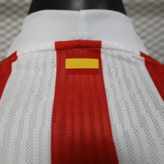 2025/26 Atletico Madrid Home Jersey Long Sleeve Player Version