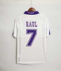 1997/98 Real Madrid Retro Jersey Home