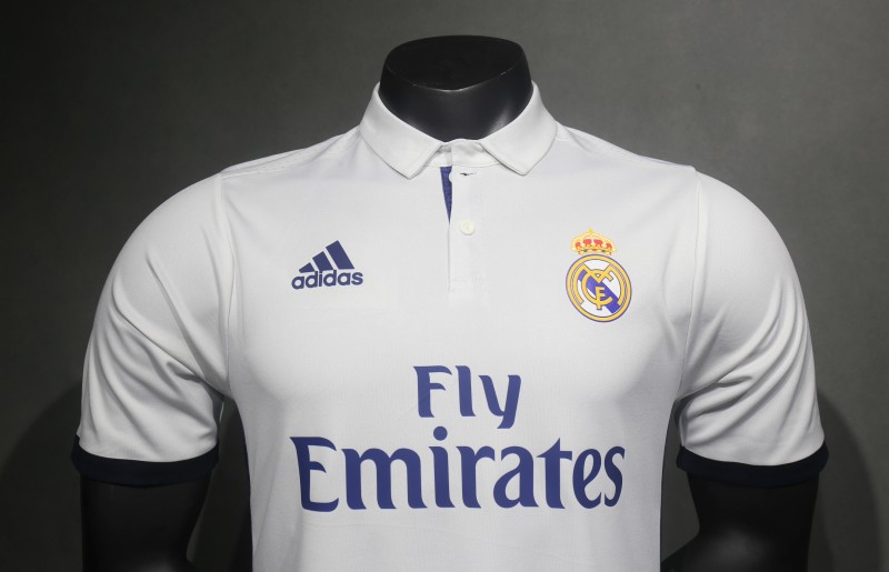 2016/17 Real Madrid Home Retro Jersey Player Version