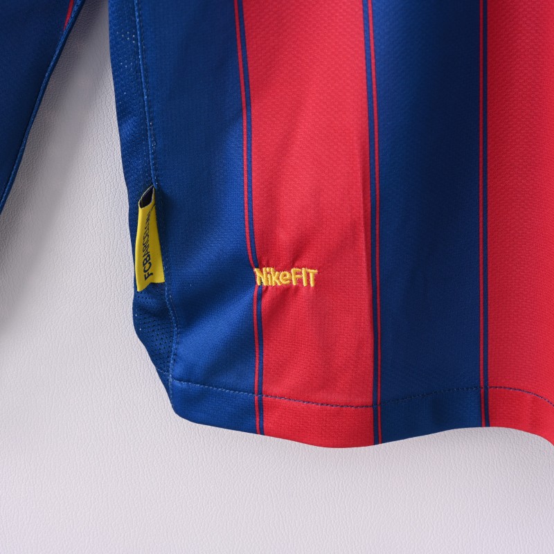 2009/10 Barcelona Retro Jersey Home Long Sleeve