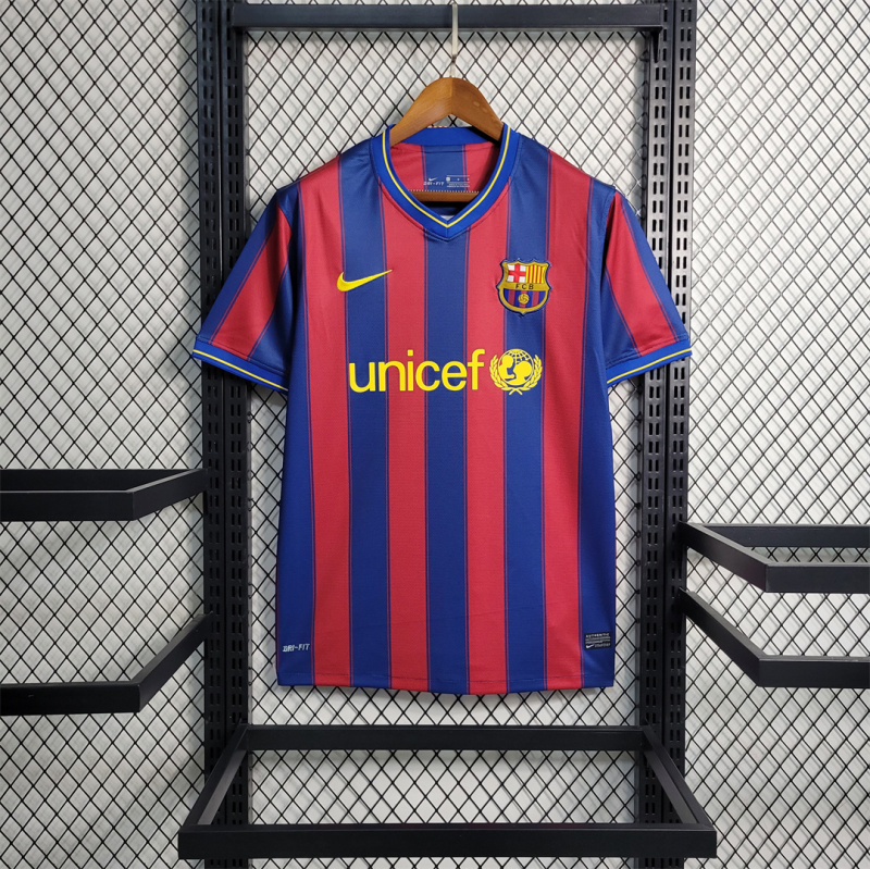 2009/10 Barcelona Home Retro Jersey