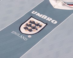 1996 Euro Cup England Away Retro Jersey Kids Kit(Jersey+Shorts) Replica 