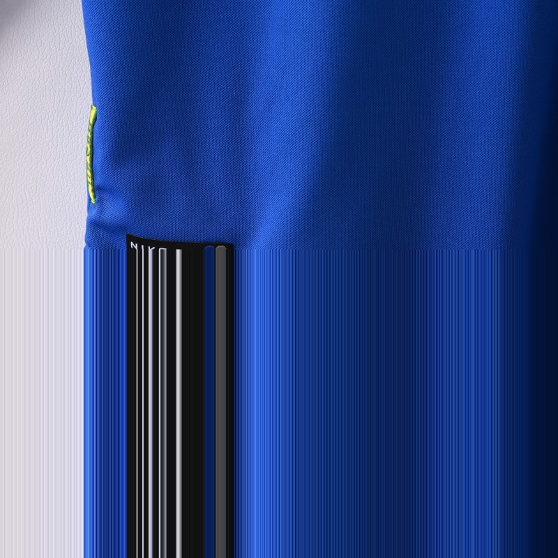 1998 World Cup Brazil Away Retro Jersey Long Sleeve
