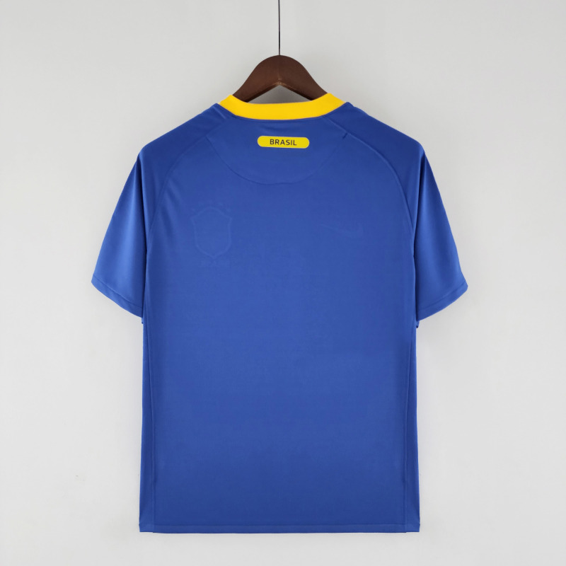 2010 World Cup Brazil Away Retro Jersey  