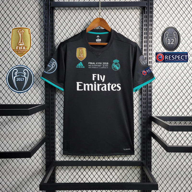 2017/18 Real Madrid Retro Away Jersey