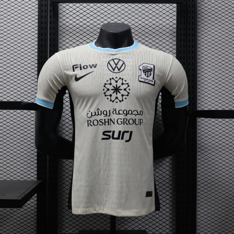 2025/26 Al-Ittihad Away Jersey Player Version 