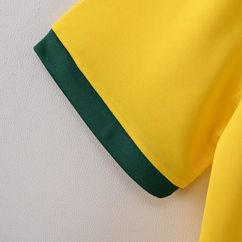 1970 Brazil Home Retro Jersey  