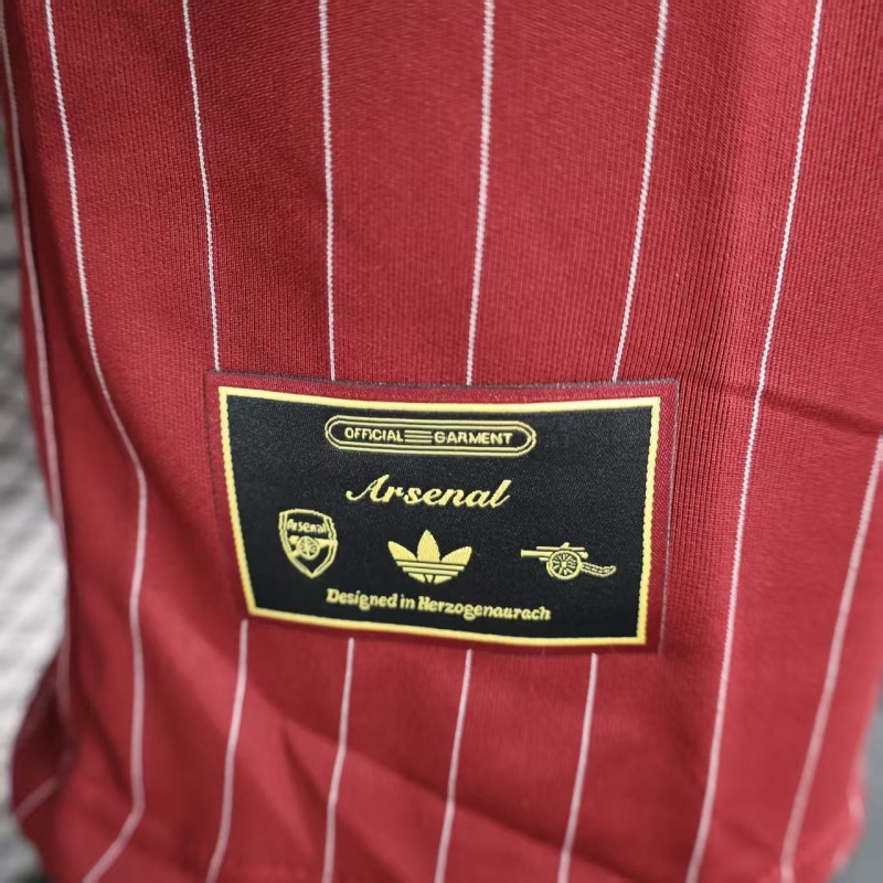 2025/26 Arsenal Casual Jersey Player Version